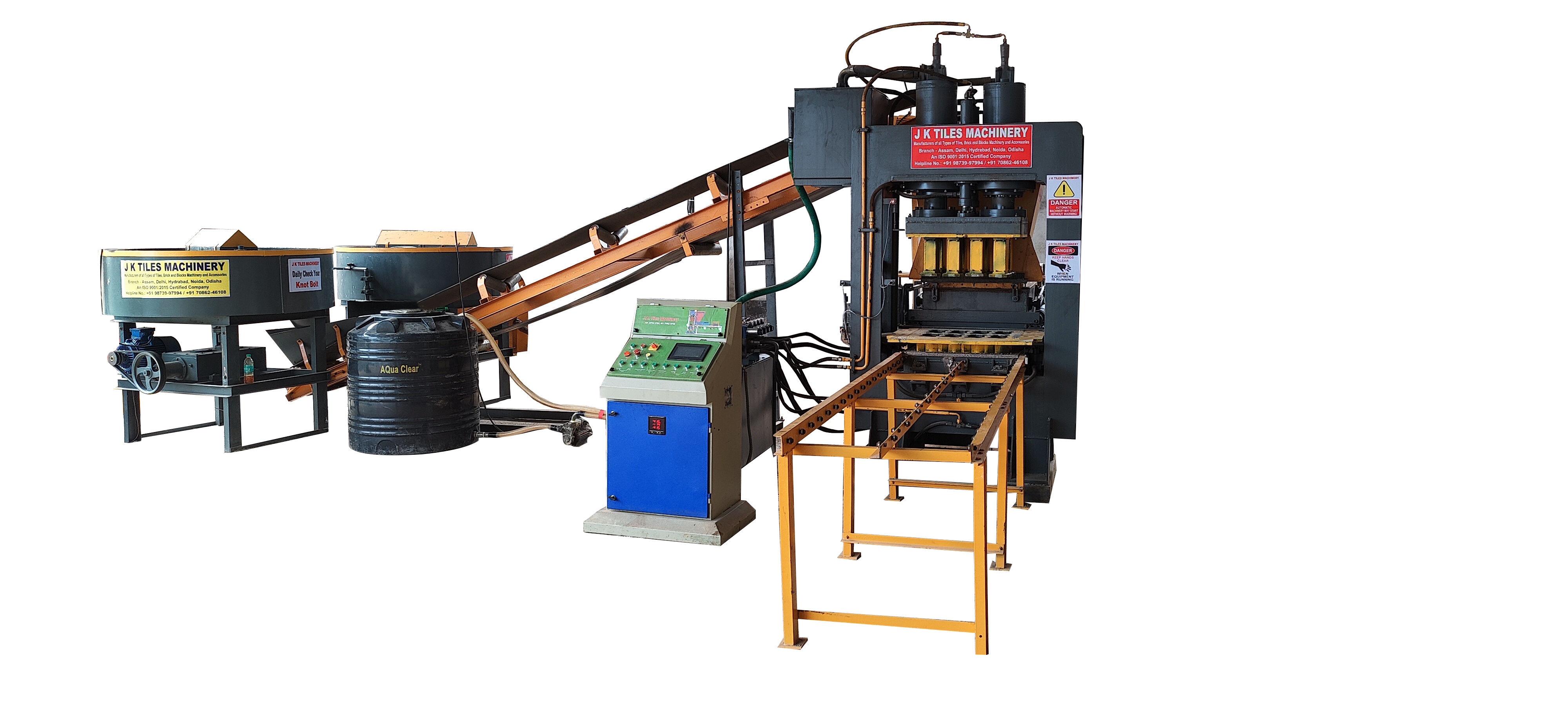 10Cavity FullyAuto FlyAsh Brick